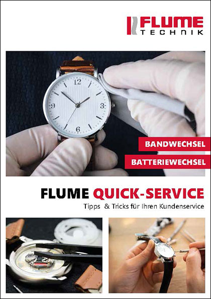 QUICK SERVICE  - FLUME SPEZIAL BROSCHÜRE