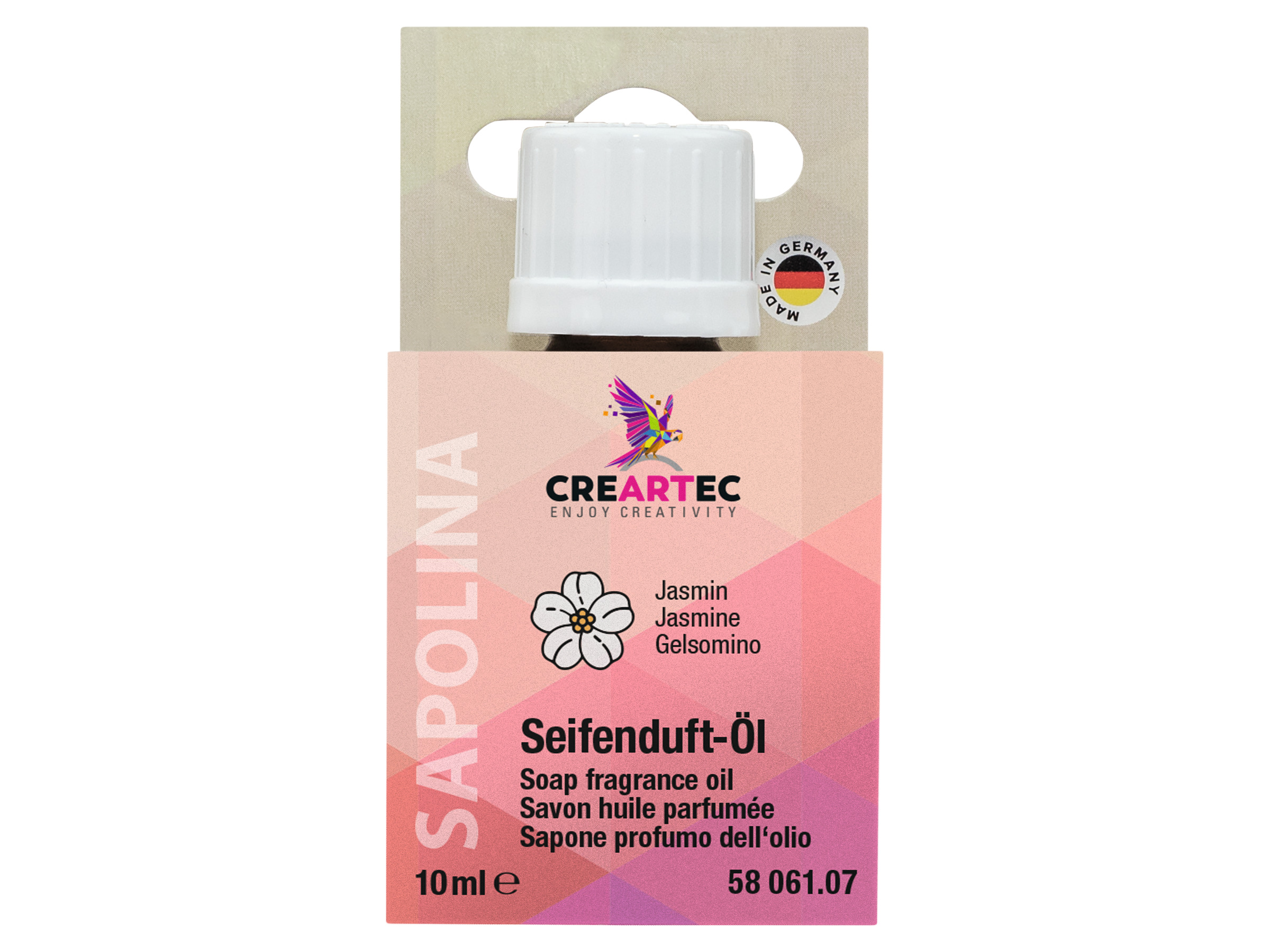 Seifenduft-Öl - 3er-Set - Bodyrose, Kokosmilch, Jasmin