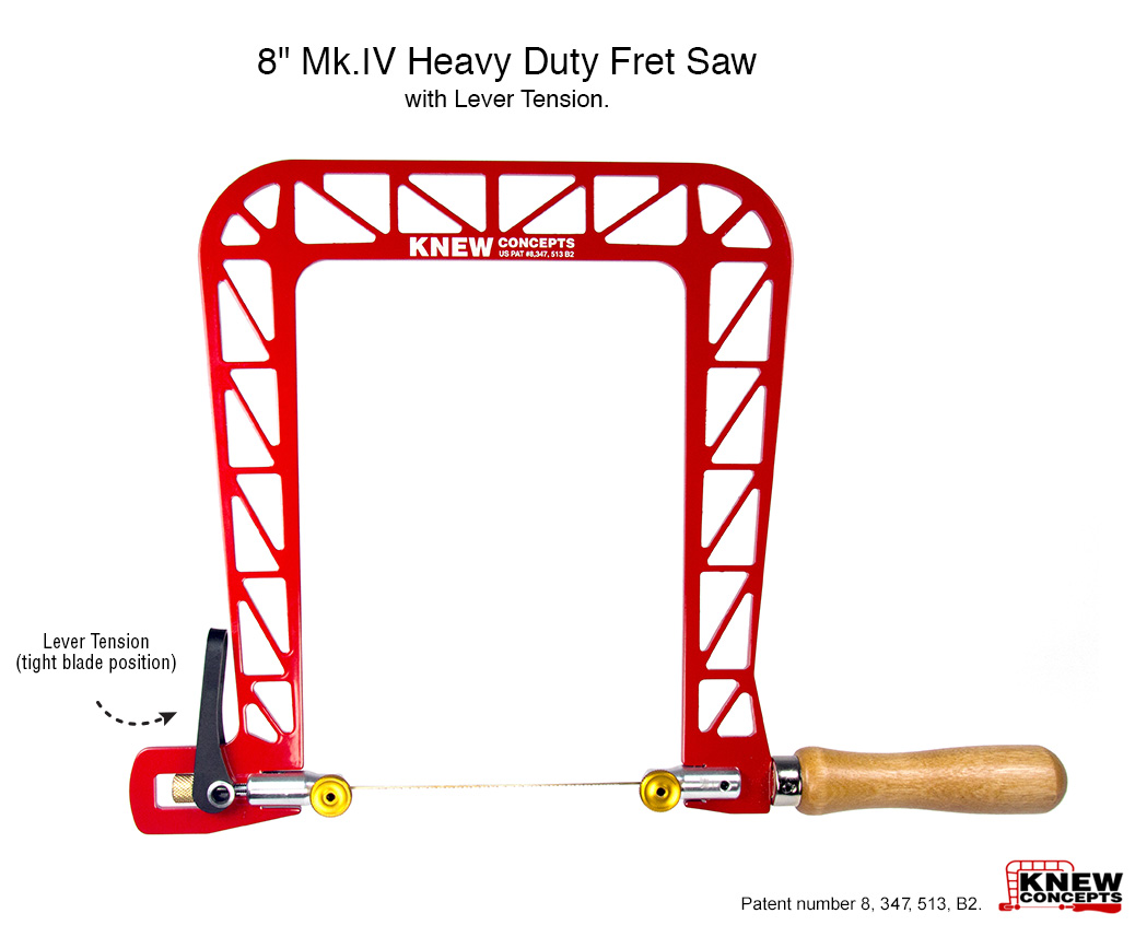 Precision Saw Frame 5 inch with screw tension, 200mm