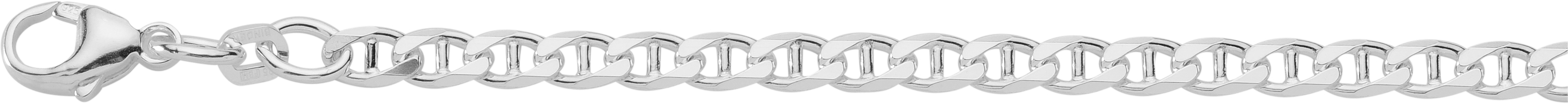 Bracelet 925/- mariner chain 2-pcs. ass. 19 cm