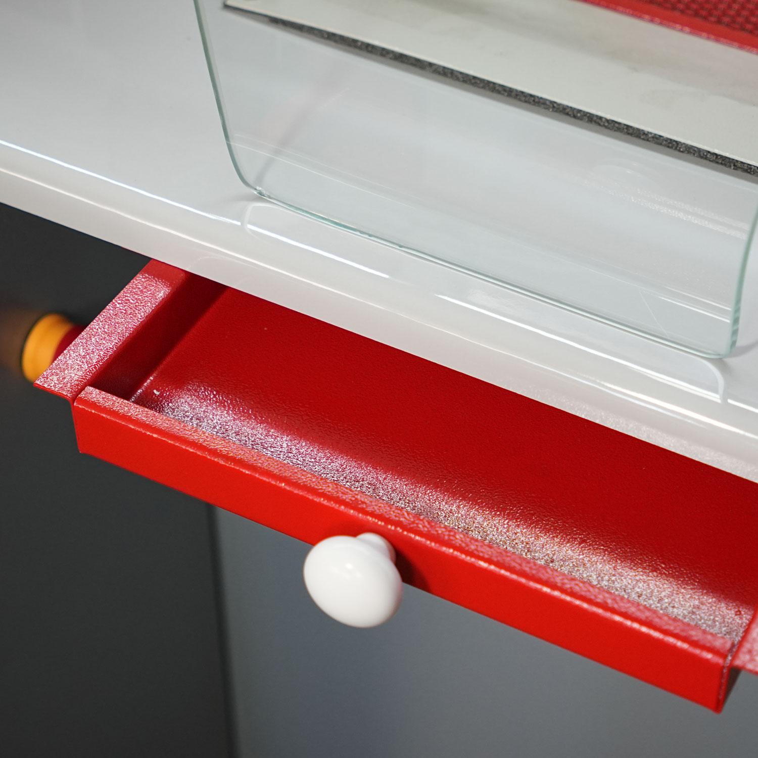 Poliermaschine 03-GLP mit Absaugung und LED-Beleuchtung, Einzelarbeitsplatz
