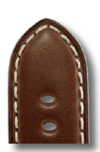 Leather strap Happel PAN 26mm mocha XL