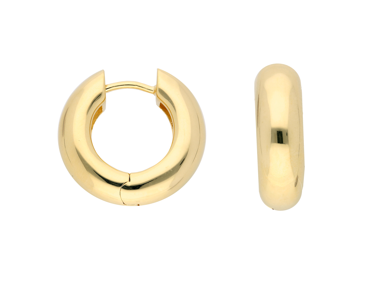 Creolen 925/verg. gelb