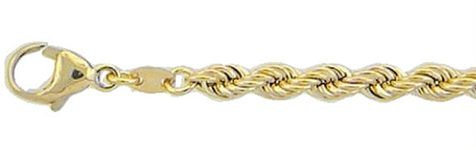 collier goud 333/gg, koord 42cm