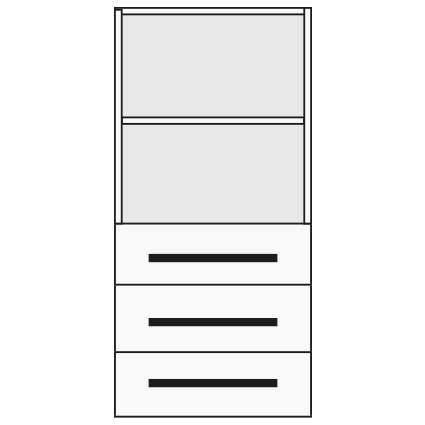 Benchalist Container Nr. 10 für Einbau Druckluft-Verkabelung