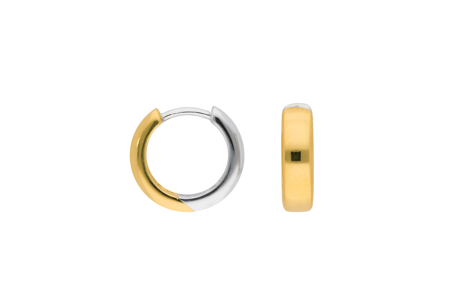 Creolen 925/rh/verg. gelb