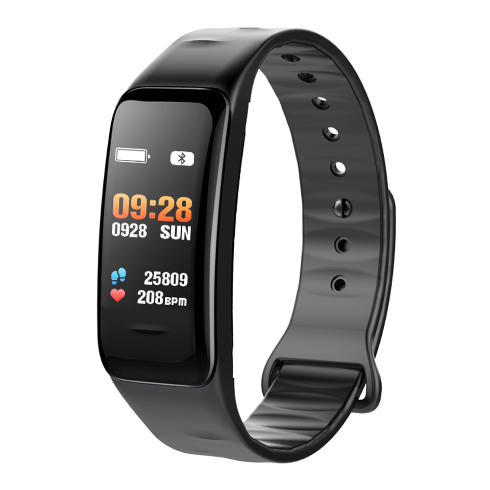 Fitness Tracker, black, with color display