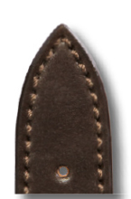 Leather strap Tacoma 18 mm mocha