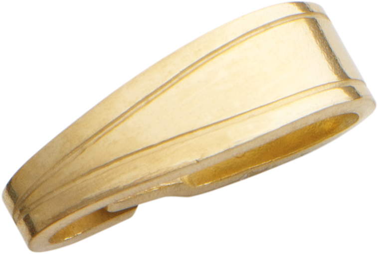 passant goud 585/-gg 10,90mm voor hanger