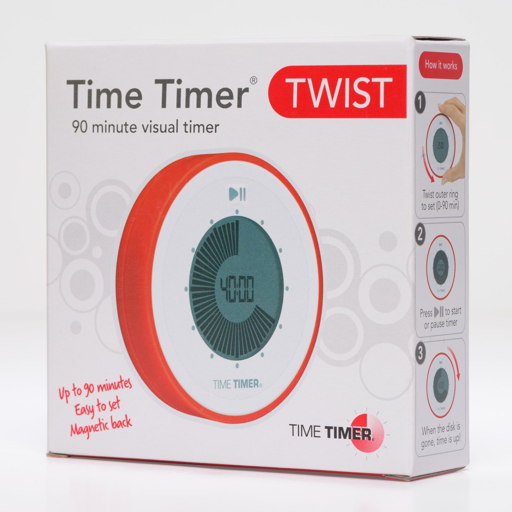 TIME TIMER Twist - 90 Minuten