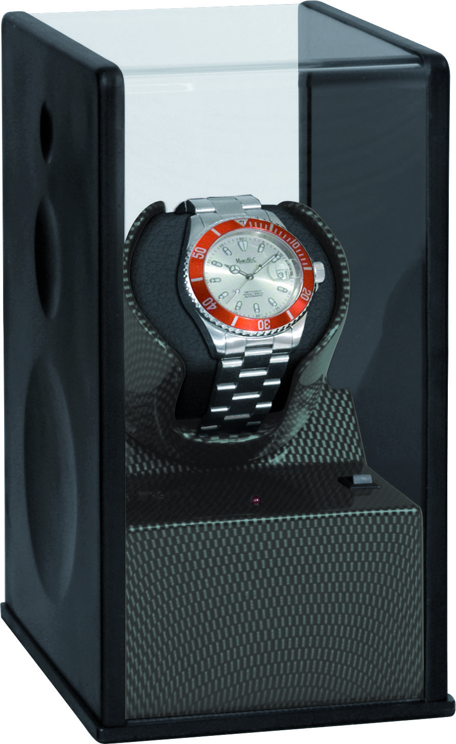 Satin Carbon Expert Watchwinder