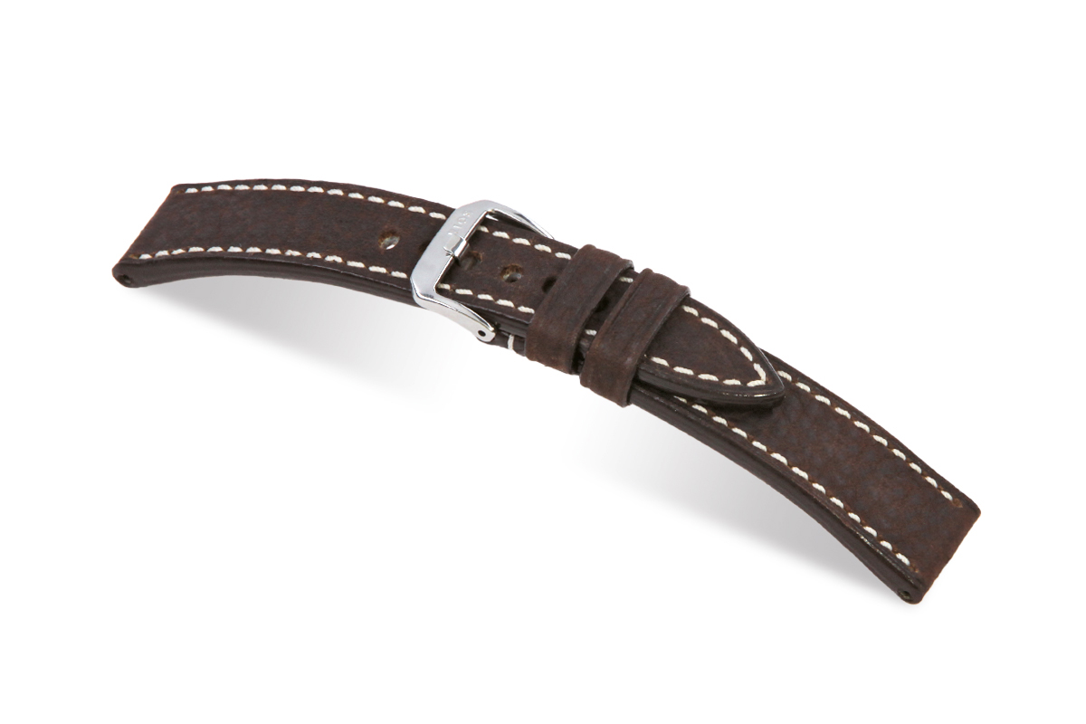 Leather strap Tucson 24 mm mocha