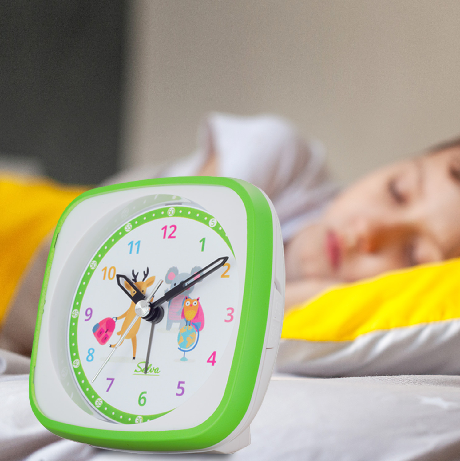 SELVA Exclusive children's alarm clock, silent