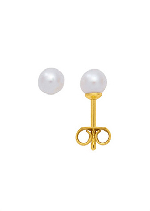 _ Ohrstecker Gold 333/GG, Zuchtperle 5,00mm