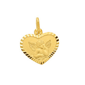 Medaille Gold 333 GG Amor, Herz