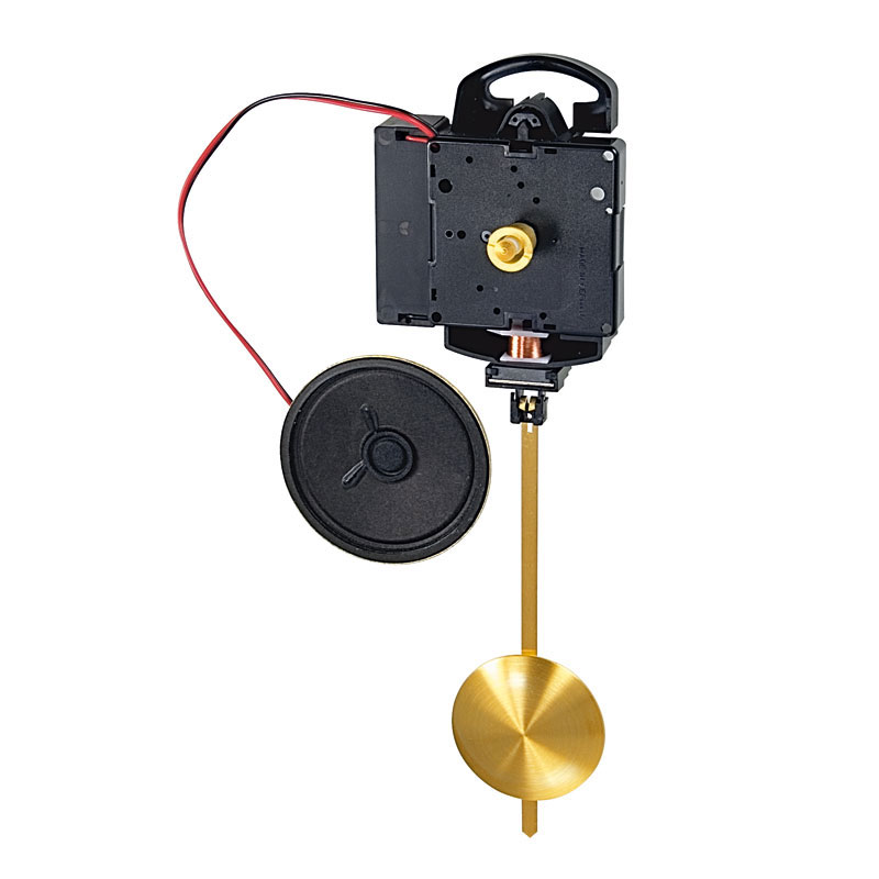 _ Quartz pendulum clock movement UTS 812 HSL 16mm, Westminster or Bim Bam