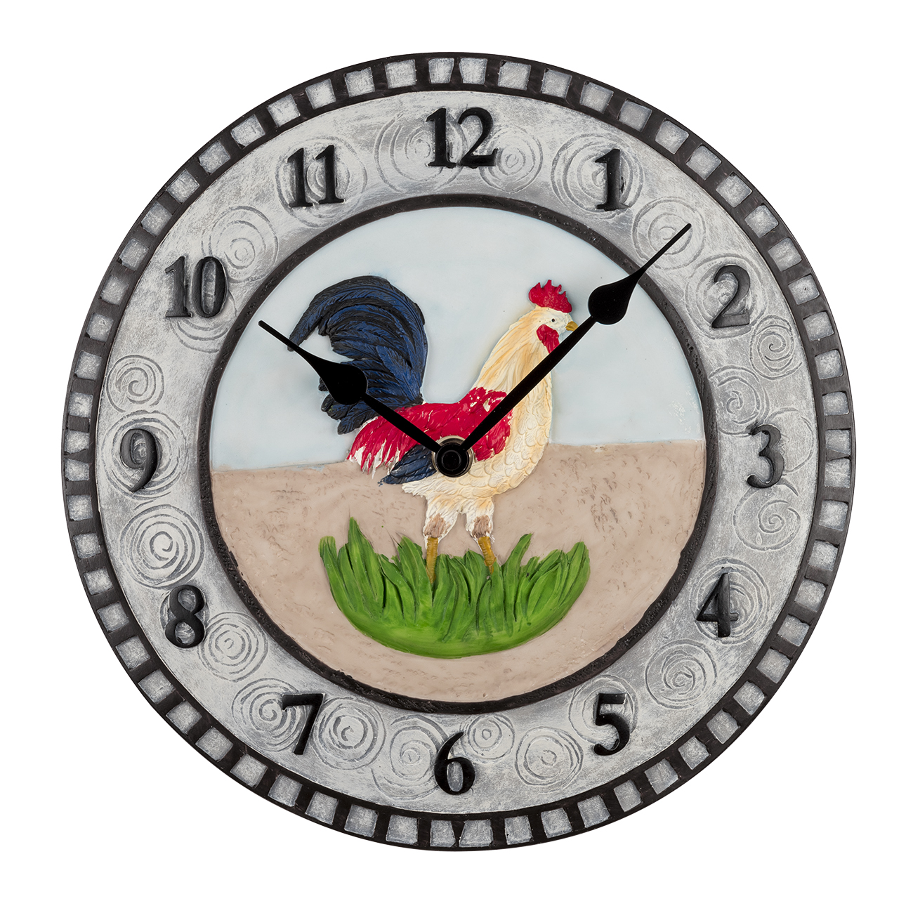 Atlanta 6110 kitchen clock quartz multicolor