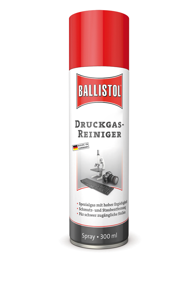 BALLISTOL Perslucht / spuitbus, 300ml Inhoud: 300.00
