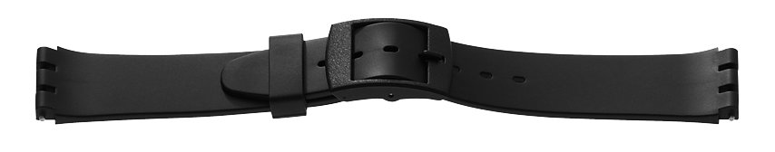 Plastic band PU, 17 mm, black