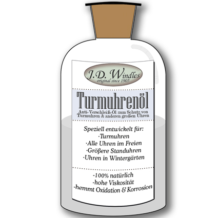 Turmuhrenöl J.D. Windles, 500ml