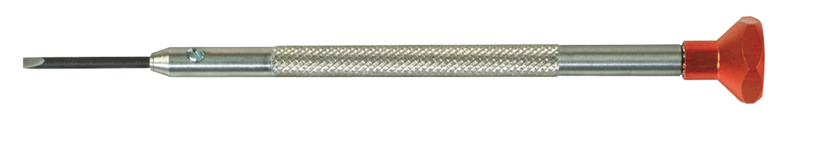 Schraubendreher mit Stahlklinge 1,2 mm Horotec