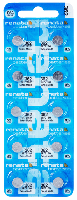 Renata 362 button cell multi pack