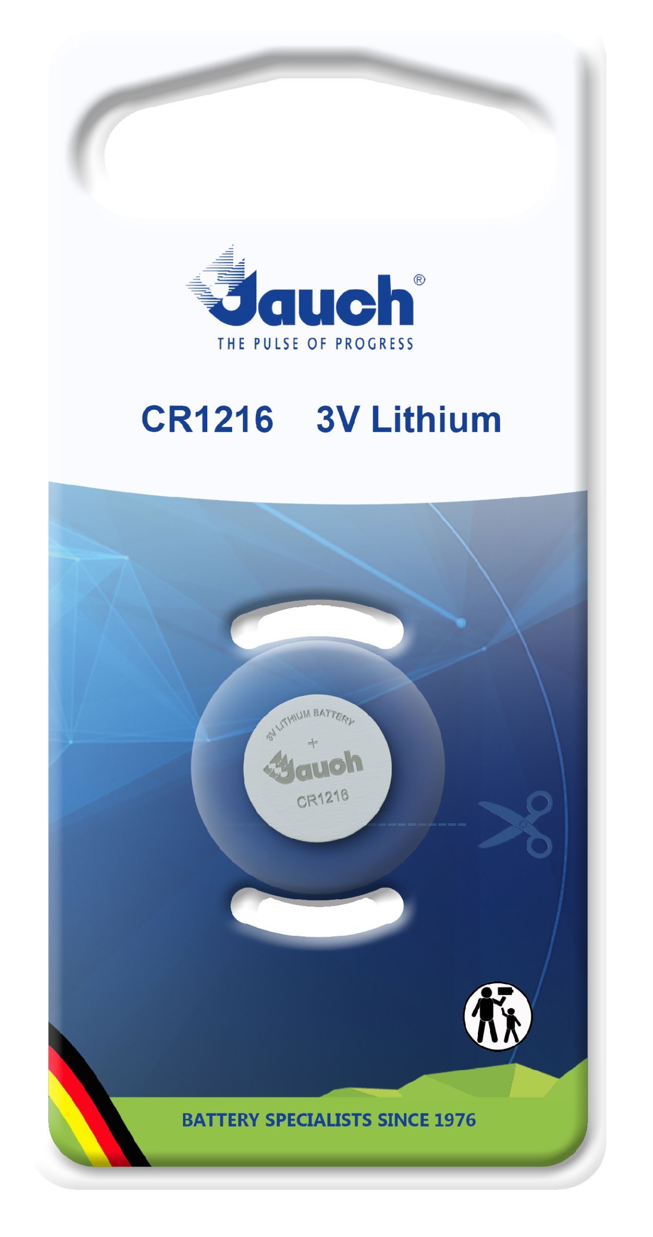 Jauch Secure 1216 Lithium Knopfzelle