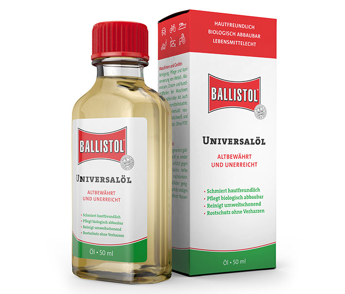 BALLISTOL universal oil, liquid, 50ml <br/>Property: liquid