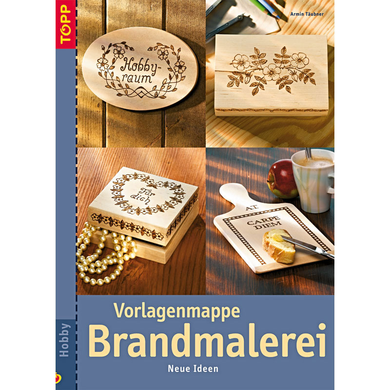 Buch Vorlagenmappe Brandmalerei - Neue Ideen