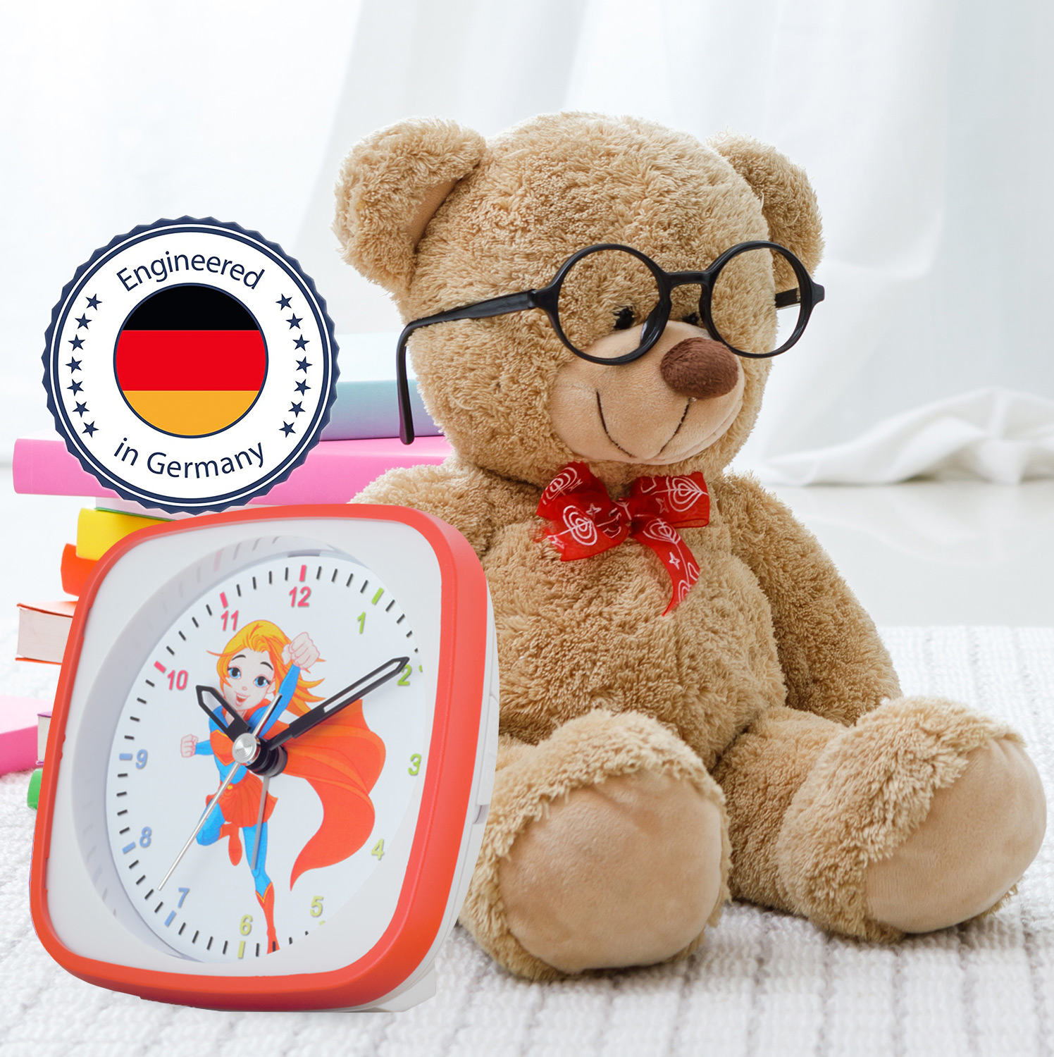 SELVA Exclusive children's alarm clock, silent