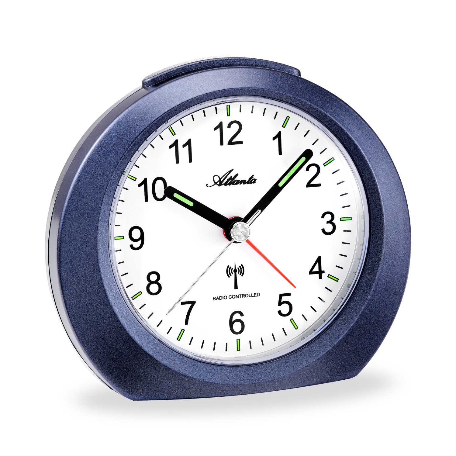 Atlanta 1856/5 radio controlled alarm clock blue