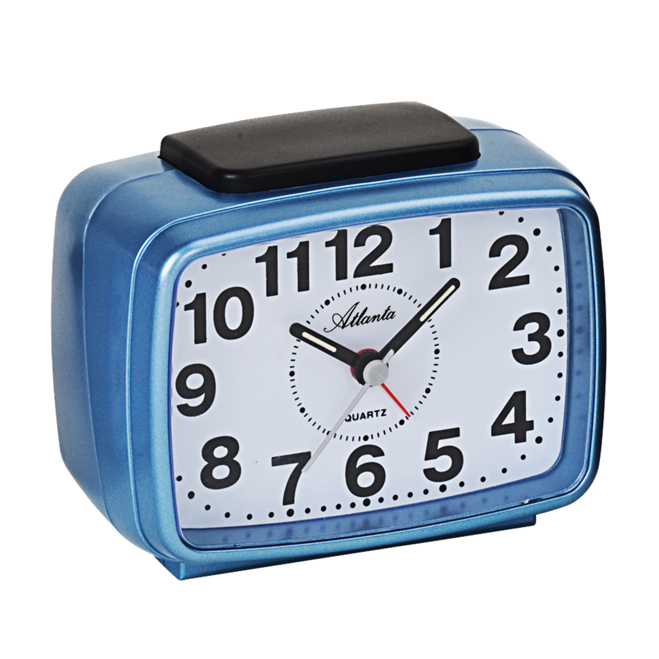 Atlanta 1323/5 blue quartz alarm clock