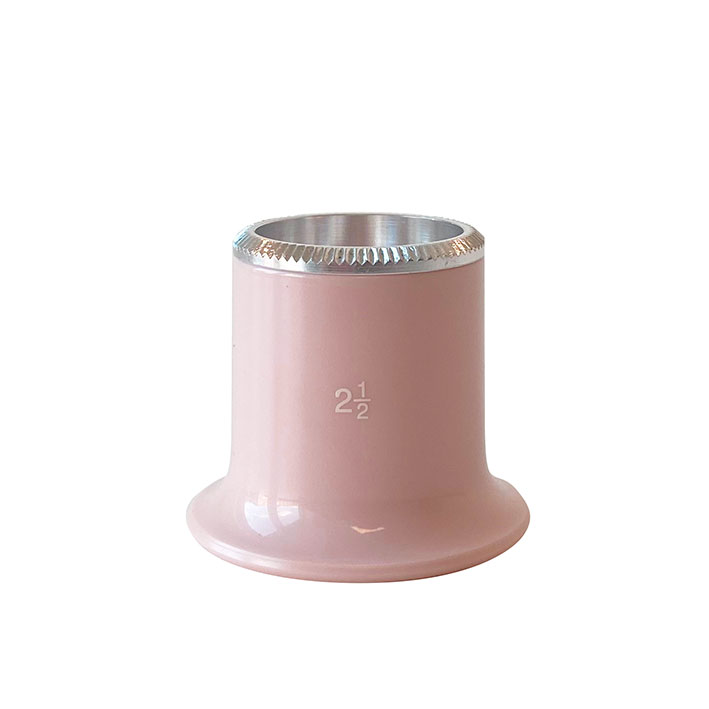 Horlogemakersloep 2,5x biconvexe lens Bergeon - Speciale editie in het roze