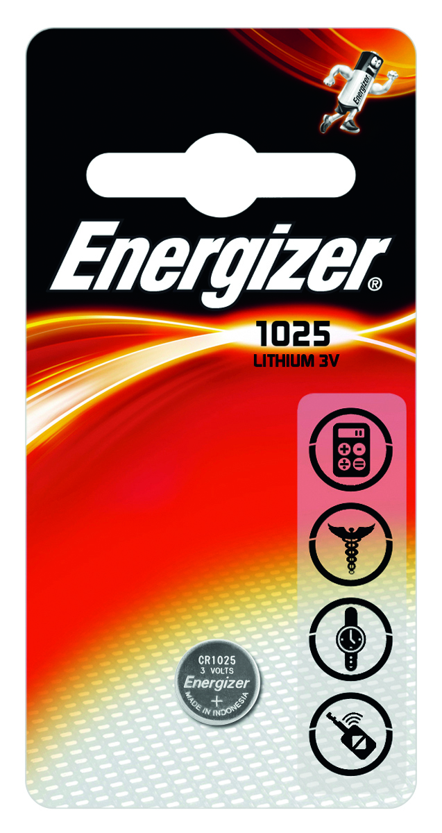 Energizer 1025 lithium knoopcel