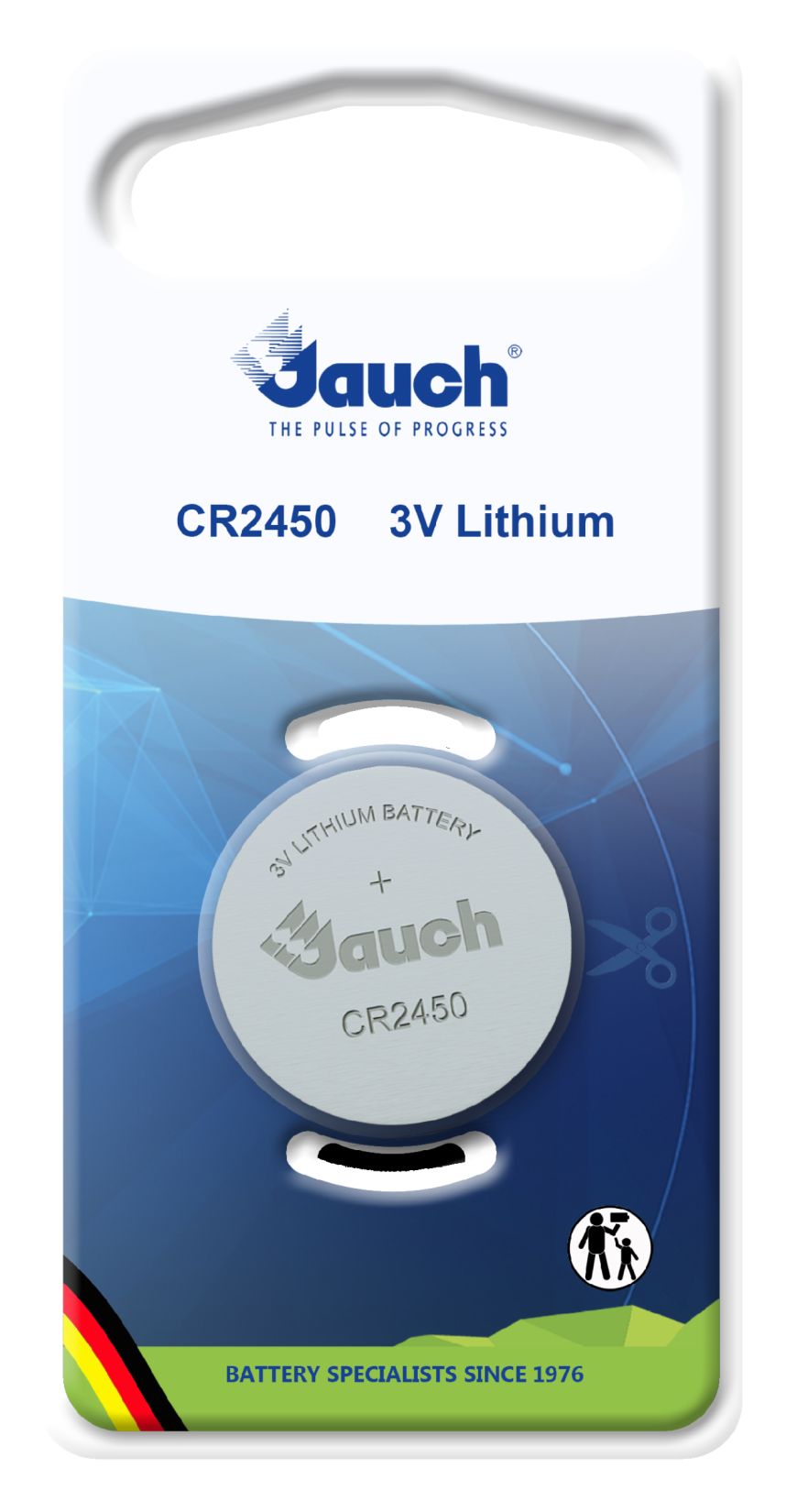 Jauch Secure 2450 Lithium Knopfzelle
