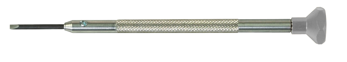 Schraubendreher mit Stahlklinge 1,4 mm Horotec