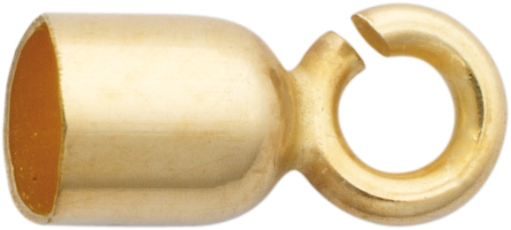 _ Cap double inner Ø 3.00mm with small eye, open