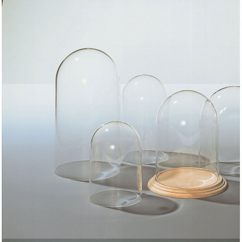 Genuine glass Domes  Ø 80 x 135 mm high