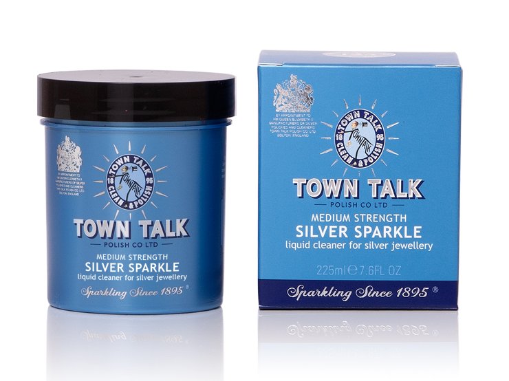 Mr Town Talk zilver dompelbad inh. 225ml <br/>Inhoud: 225.00