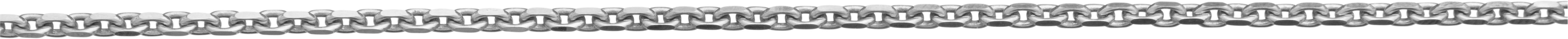 ankerketting gediamanteerd zilver 925/- 2,80mm, draad dikte 1,00mm