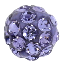 First ear stud System 75 Fireball tanzanite white Studex