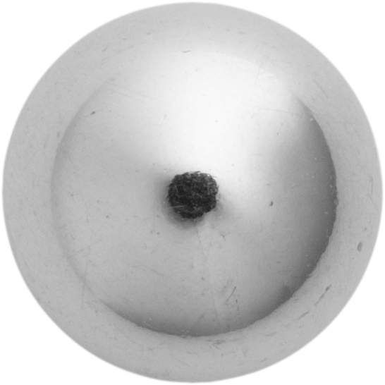 Kulka srebro 925/- polerowana Ø 8,00mm