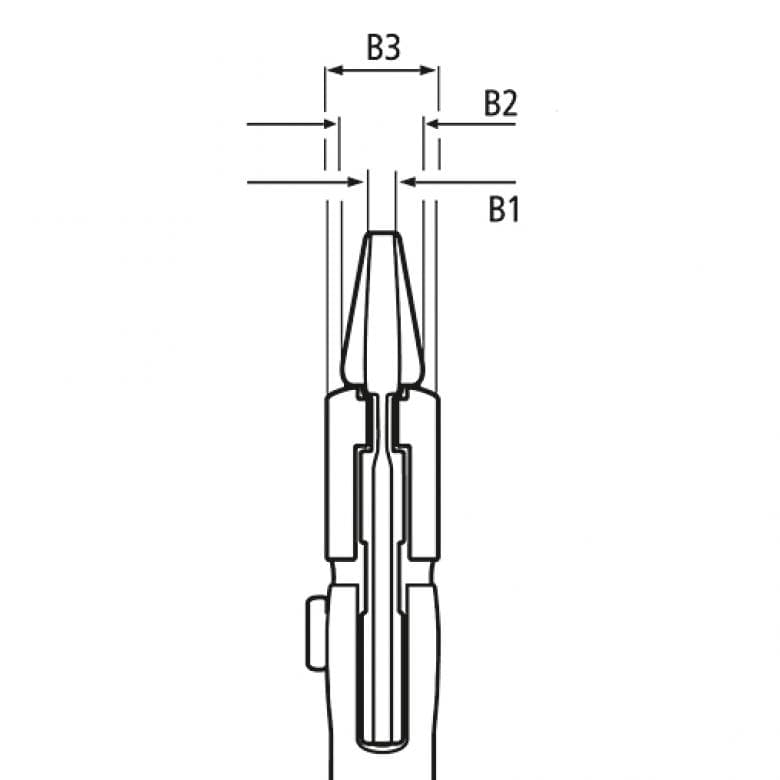 Polygriptang groot Knipex