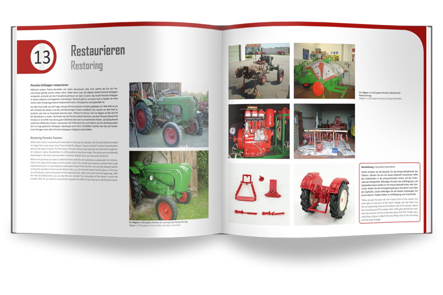 Adventskalender Oldtimer-Traktor