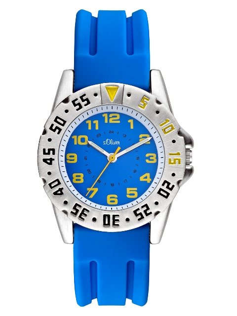 s.Oliver Silicone strap blue SO-2057-PQ