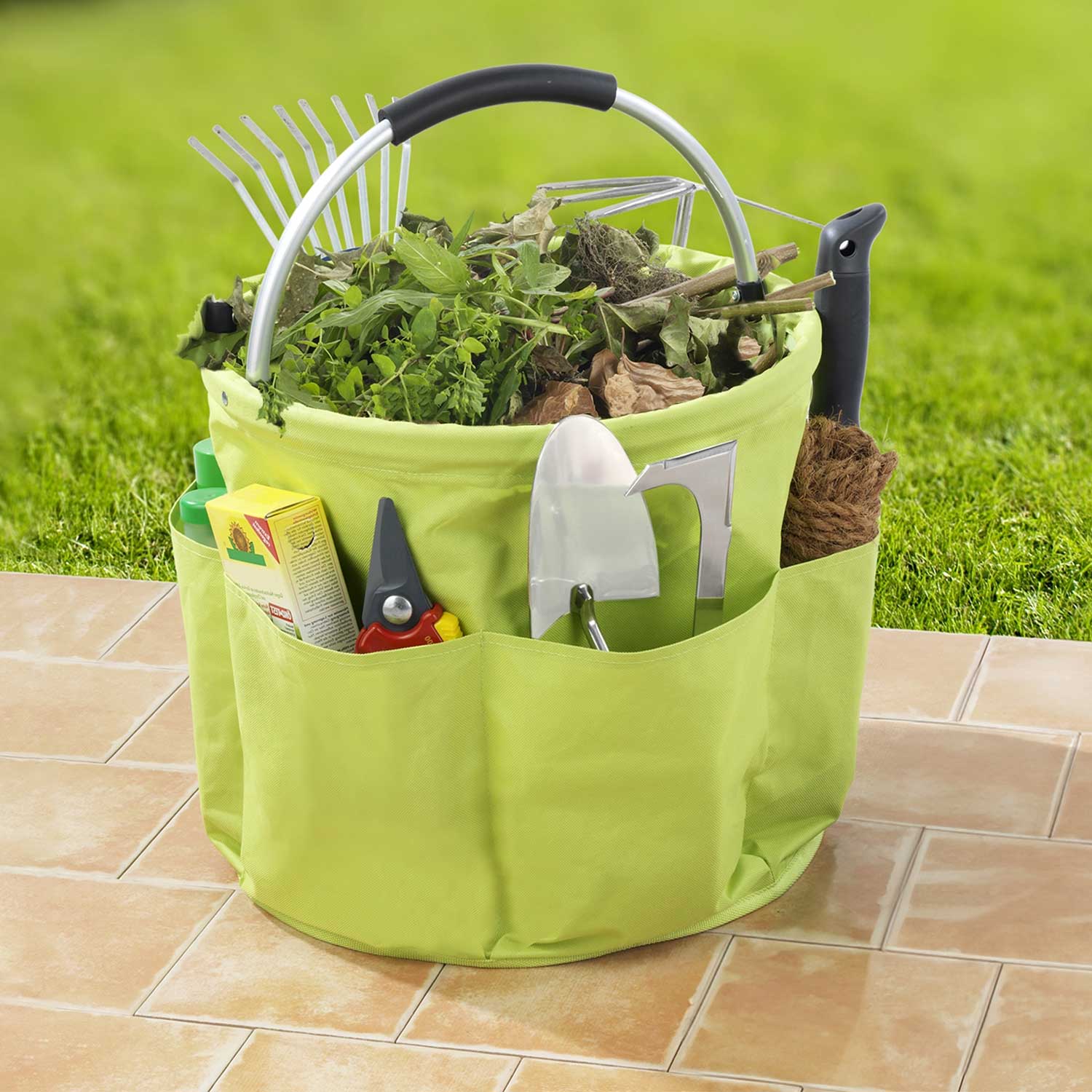 Garden caddy, green - in XL version