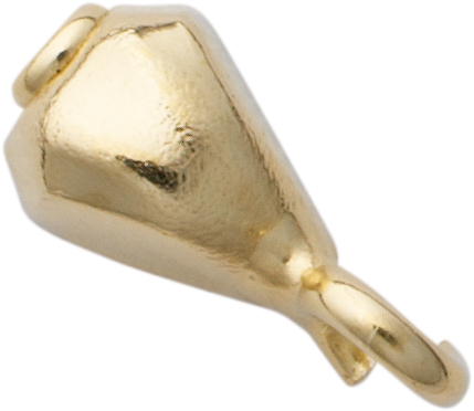 tulp zilver 925/- geel