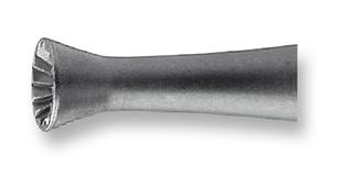 TS hollow cutter, medium teeth, pierced from outside, dia. 0.9 mm