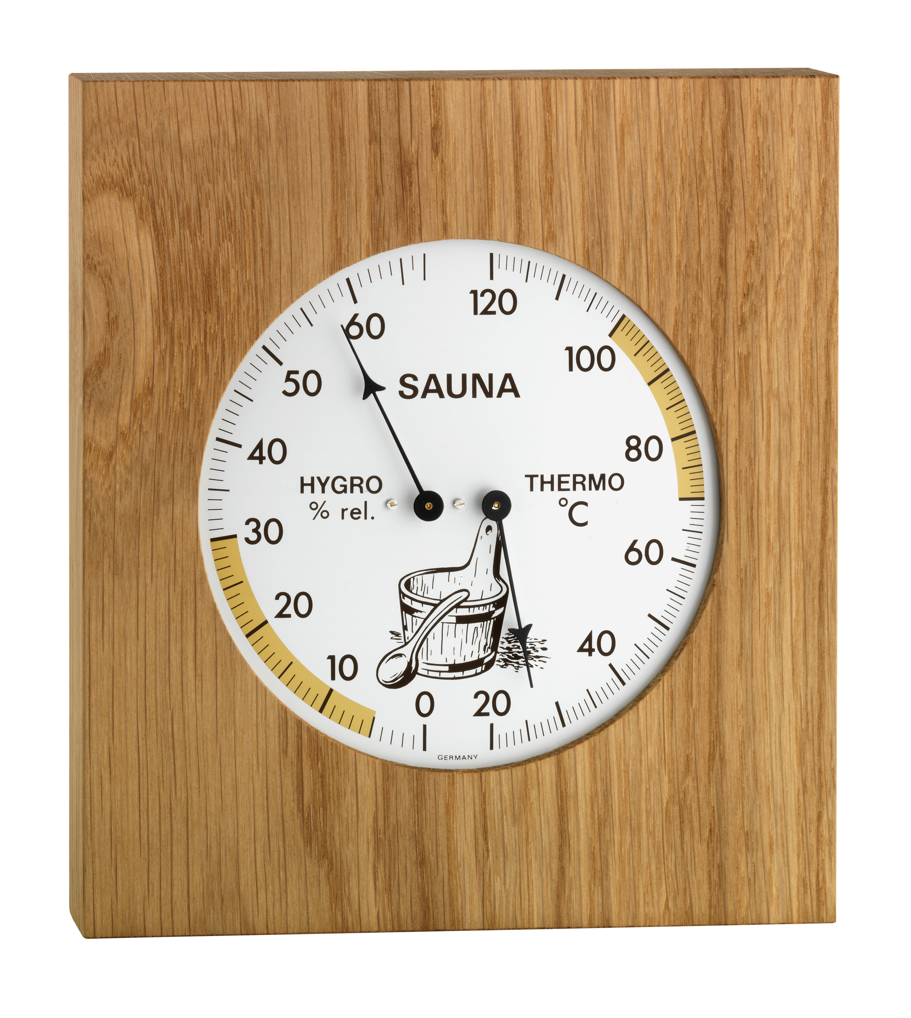 Sauna Thermo- Hygrometer, 180 x 200mm