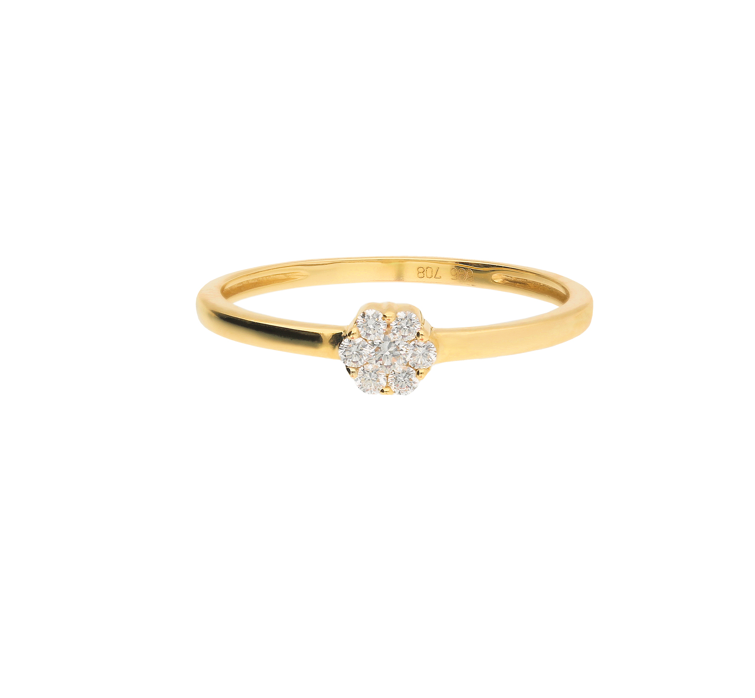 Ring 585/GG Brillant